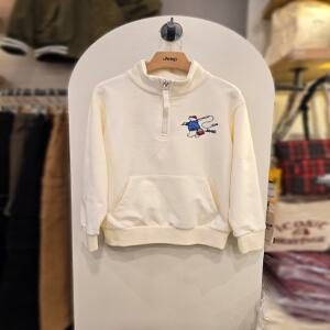 지프키즈 낚시 곰 밴드넥 맨투맨 KQ1TSU812 3가지색상
