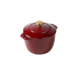 주철 냄비16cm 프라이팬과 Le Rice Enamel, 수프 식탁 라일락 르크루제