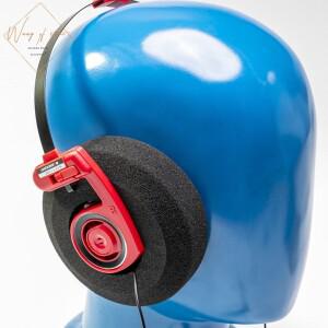 Koss Portapro Pro Ksc75 Kph40 헤드폰 이어 패드 스폰지 쿠션 폼 커버 용 위의 그레이트 사이즈