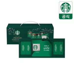 [4+1] 스타벅스 파우더커피 선물세트 (40T+머그) 4개+1개(총 5개) + 쇼핑백