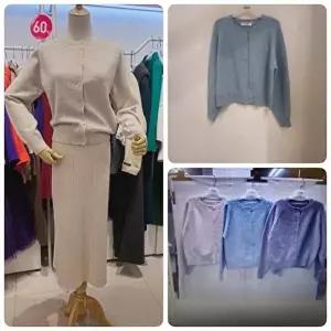 [셀러허브 1]오프리미츠 MG01 세미정장캐주얼트렌드한기본크롭단추오픈재킷같은가디건  B25KC2202 (483662