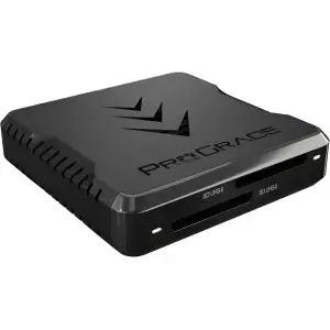 ProGrade 디지털 SD UHS-II 듀얼 슬롯 카드 리더기 USB 3.2 PG08 최대 10Gb/s 전송 속도로 빠른 파일