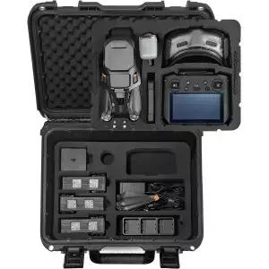 Lekufee 방수 캐리어 케이스 - Mavic 3 Pro/Classic/Combo용 DJI RC 2/N1/N2/Goggles 2/3/Integra/Motion