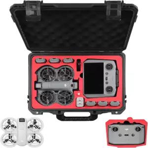 DJI Neo 1 Fly More 콤보용 드로기어 방수 하드 캐리어 케이스 7개 배터리 수납 드론 RC 리모컨 충전 허브