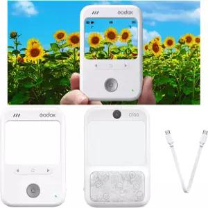 Godox C100 스크린리스 컴팩트 카메라 투명 뷰파인더 다중 화면 포토 및 비디오 모드 아날로그 스타일 촬영