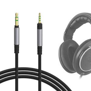 Geekria 3.5mm ~ HD620S HD599 HD400PRO 교체 코드용 나일론 편조 오디오 케이블 1.2m/4ft