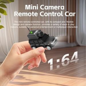 미니 RC카 1:64 WLtoys FPV 카메라 탑재 자동차 풀 스케일 원격 조종 머신 앱 컨트롤 2.4G 남아용 레이싱