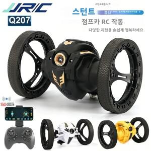 RC카 Q207 4륜구동 와이파이 HD 카메라 탑재 유연한 바퀴 회전 LED 조명 2.4G 무선 조종 점핑카 남자아이