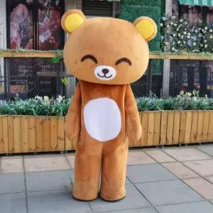 곰인형 의상 코스프레 캐릭터 유아 이벤트 공연 무대 추억만들기 즐거움 행사 인형탈