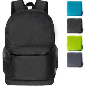 20L 경량 접이식 백팩, 방수 하이킹 데이팩 | 초경량, 휴대 가능, 찢김 방지 나일론, YKK 지퍼, 편안한 메쉬 스트랩, 여행용 다중 포켓