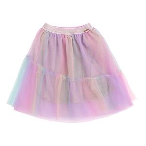 게스키즈 GUESS KIDS 레인보우 샤 스커트 G22KAS010