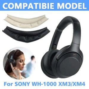 소니 WH-1000XM4 1000XM3 무선 헤드폰 XM4 XM3 헤드밴드 커버 메모리 폼 쿠션 수리 부품 키트용 교체