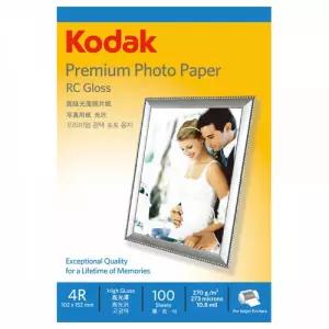 코닥 포토용지 고광택 사진용지 4x6 270g RC (100매) (5740 328) 잉크젯 프린터 전용