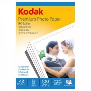 코닥 포토용지 반광택 사진용지 4x6 270g RC (100매) (5740 159) 잉크젯 프린터 전용