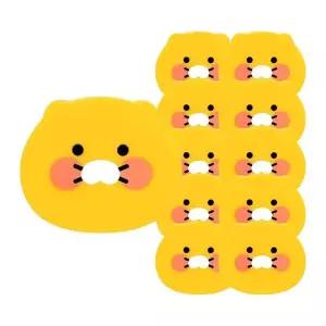 카카오프렌즈 춘식이 얼굴 지우개 10P 귀여운 캐릭터