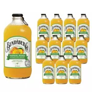 분다버그 트로피칼 인기음료 망고 드링크 375ml 12개