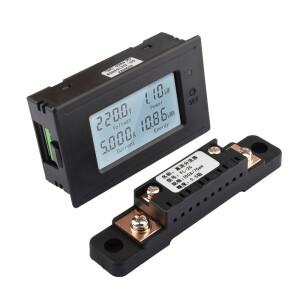 디지털 LED 디스플레이 전압계 에너지 미터 20A DC
