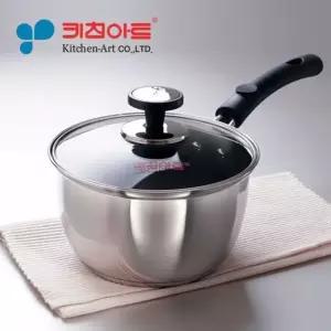 키친아트 냄비 편수 16cm 아티스트 전골 탕 찌개 라면