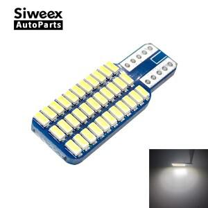 T10 192 194 168 W5W LED 전구 33 SMD 3014 자동차 테일 라이트 돔 램프 흰색 DC 12V Canbus 오류