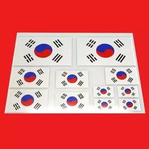 차량 튜닝 스티커 태극기 11p