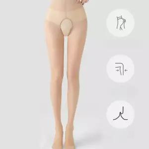 Y존 오픈 골프스타킹 레깅스 밑트임 스타킹