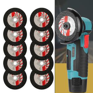 10개 75mm 레진 절단 디스크 세트 금속 및 스테인리스 스틸용 각도 그라인더용 코런덤 지르코늄 연마 휠