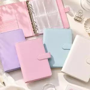 A5 6공 포카 바인더 다이어리 커버 속지 포함 포토카드 보관 SWFOK1ZO
