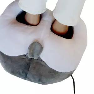 그레이 시바견궁둥이 USB 발열쿠션 발난로 손난로 USB보온제품 발열방석 극세사 SWB42CA8