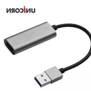 유니콘 4K USB 3.0 HDMI 영상 캡쳐보드 캡쳐카드 영상편집 AWFIWHHE