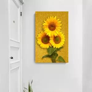 해바라기 액자 리치40X60 돈들어오는 현관 캔버스액자 GWED2BCF