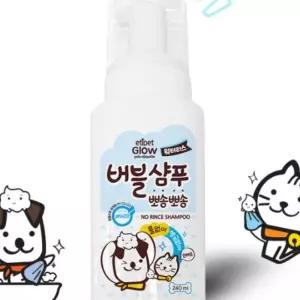 강아지 워터리스 버블 샴푸 240ml 고양이 드라이 비누 FWFFNRQ7