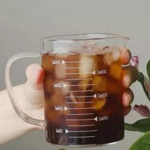 글라스 유리 계량 컵 손잡이 내열 350ml 다용도 계량컵 DWFLRUHC
