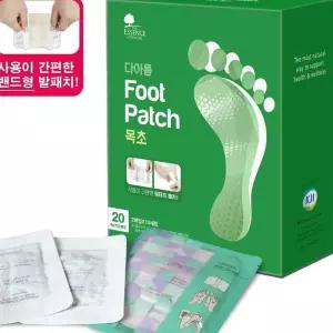 국산 건강 발패치 에센스네이쳐 목초 밴드형 20매입 레그패치 에센스네이처 해피발스데이 Q-WE65470