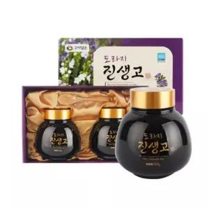 고이담은 - 도라지 진생고 500g x 2병국산청 엑기스 부모님선물 어르신 환절기 진액 지청 진액고
