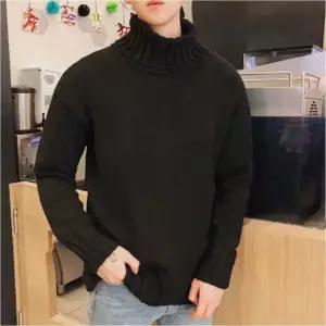 남자 터틀넥 니트 베이직 목폴라 겨울 데일리 스웨터 G-WFKXMJU 4색 티셔츠
