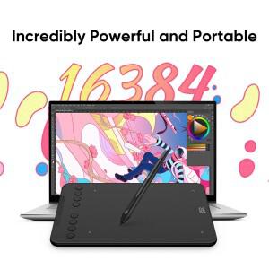 XPPen Deco Mini7 V2 그래픽 태블릿 7*4.3 인치 디지털 드로잉 8 키 16384 레벨 60 아트 서명 틸트