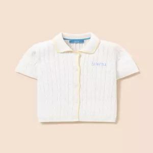 빈폴 BEANPOLE 키즈 정희기 여아 니트 카디건 아이보리 GM0026071549328