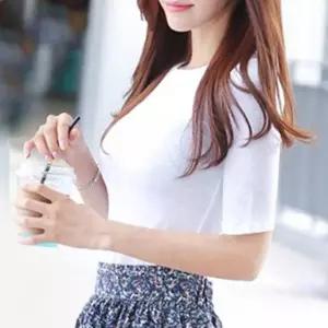 5부소매 넥라운드 기본 베이직 무지 티셔츠 슬림핏