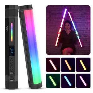 Ulanzi VL110 핸드 헬드 RGB 라이트 튜브 스틱 비디오 소프트 라이트 2500-9000K LED 사진 스틱 LED 라이트