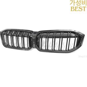 BMW 3 시리즈 G20 LCI 330i ABS 메쉬 그릴 신장 후드 코 전면