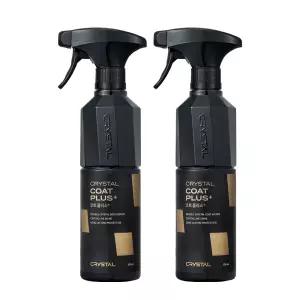 [2개입][불스원] 뉴 크리스탈코트 플러스 유리막코팅제 물왁스 500ml