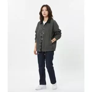 SOME PLACE 배색 골덴 카라 바버 헌팅 트러커 자켓 점퍼 _2COLOR