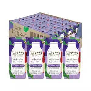 [하프클럽/매일유업]상하목장 유기농주스 사과블루베리케일 125ml 24팩