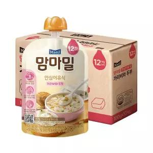 [하프클럽/매일유업]매일 맘마밀 이유식 가리비와두부 100g 10팩 (12개월)
