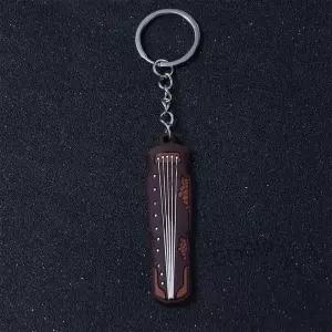 쥬얼리 바이올린 실리콘 가방 색소폰 악기 펜던트 기타 키체인 홀더