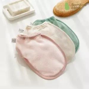 [밤부베베]신버전 순한대나무 톡톡 버블핸드_양면형(아기목욕장갑)