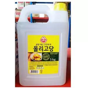 올리고당(오뚜기 5K)/쌀엿/청정원/조청/물엿/백설/요리/올리고당/국산/쌀조청/요리당/옛날/대용량/업소