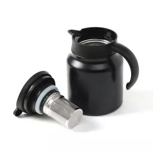 [콩심팥심]티웨어 이중진공 보온주전자(900ml) (블랙) 차포트