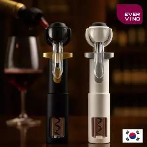 에버비노 EVER VINO 5in1 와인툴 세트 와인오프너 호일커터 에어레이터 스토퍼 진공보관 국내생산