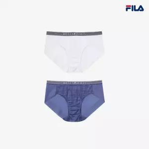 [ 언더웨어][ 공식] 체크JQ 데님밴드 여성 팬티 2종 택 (FI4DRF2652F_2SKU)